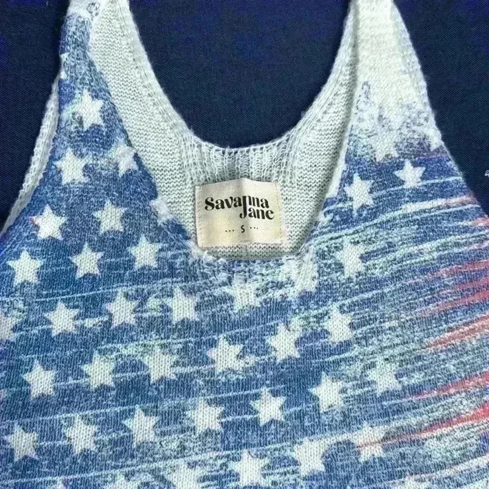 Savanna Jane knit tank top size small - Picture 2 of 3